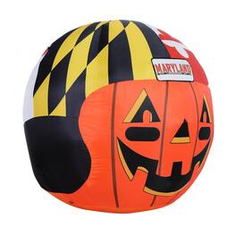 Sporticulture - Maryland Terrapins Jack-O-Helmet Inflatable - Multicolor