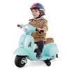 Front. Gymax - Gymax Kids Ride on Motorcycle w/ Training Wheels Headlight Horn 6V Battery Green - Green.