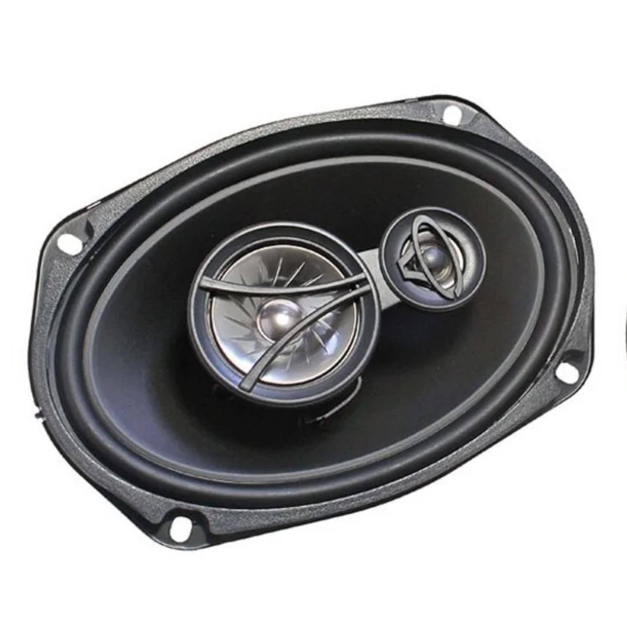 Alt View 1. Cerwin Vega - Cerwin-Vega XED693 - XED 6X9" 3-Way Coaxial Speaker Set - 350W Max - Black/Gray.