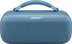 Front. Bose - Bose SoundLink Max SE Portable Bluetooth Speaker with Powerful Stereo Sound & Deep Bass - Blue Dusk.