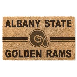 Jardine - Albany State Golden Rams 18" x 30" Team Logo Doormat - Brown