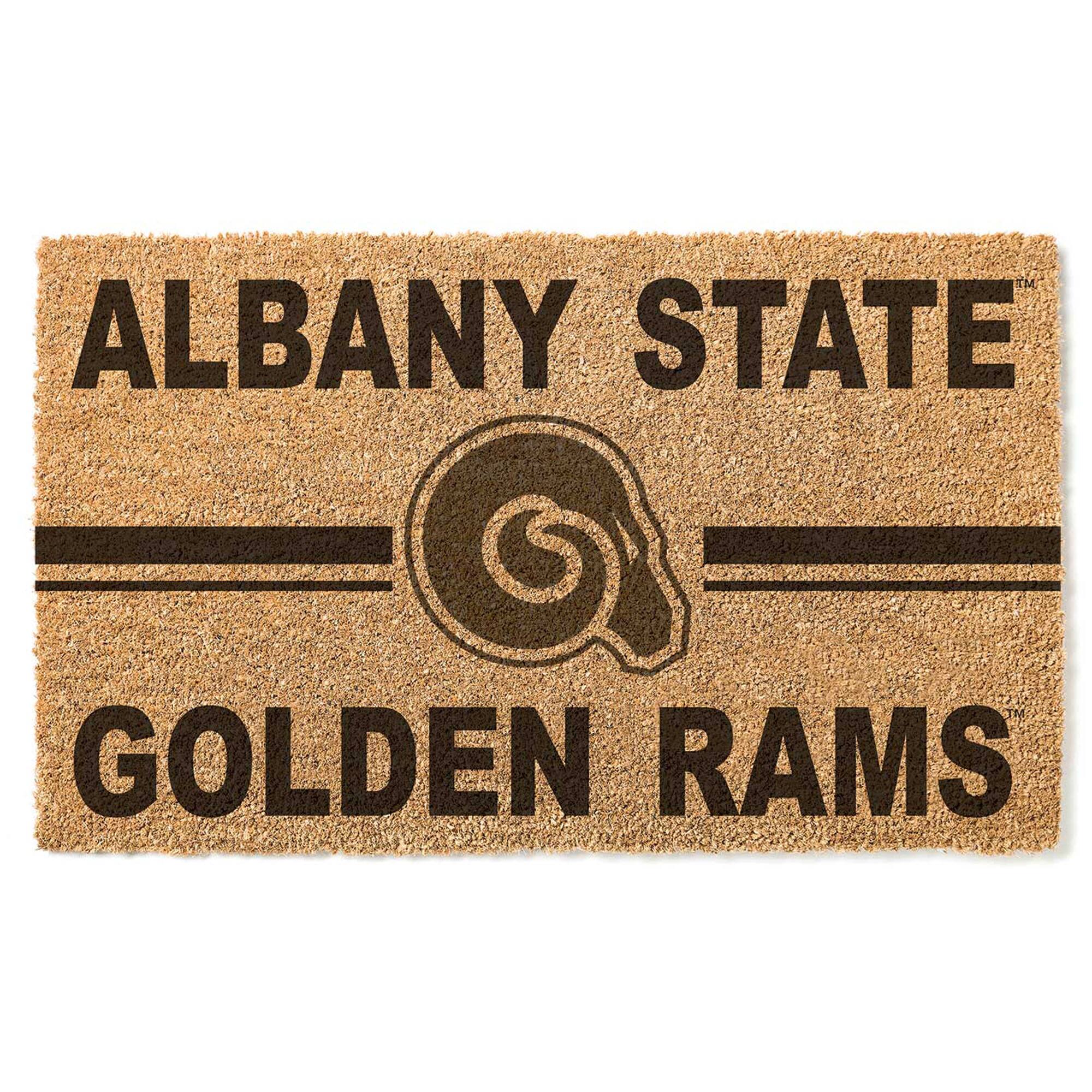 Albany State Golden Rams 18" x 30" Team Logo Doormat
