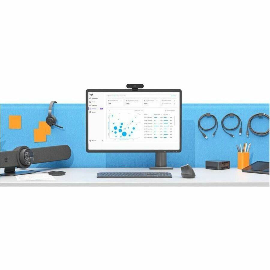 Logitech Rally 4 Logitech Medium Microsoft Teams Rooms with Tap + Rally System + ASUS ...