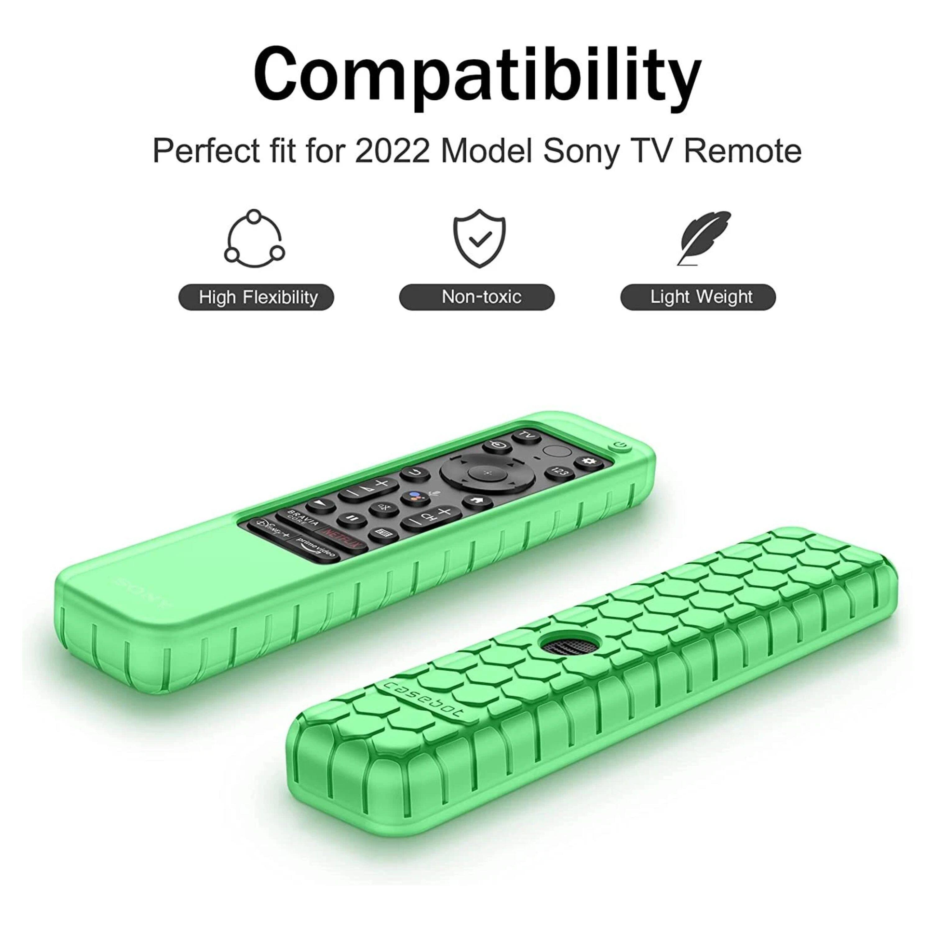 Compatibility  
Perfect fit for 2022 Model Sony TV Remote  
High Flexibility  
Non-toxic  
Light Weight
