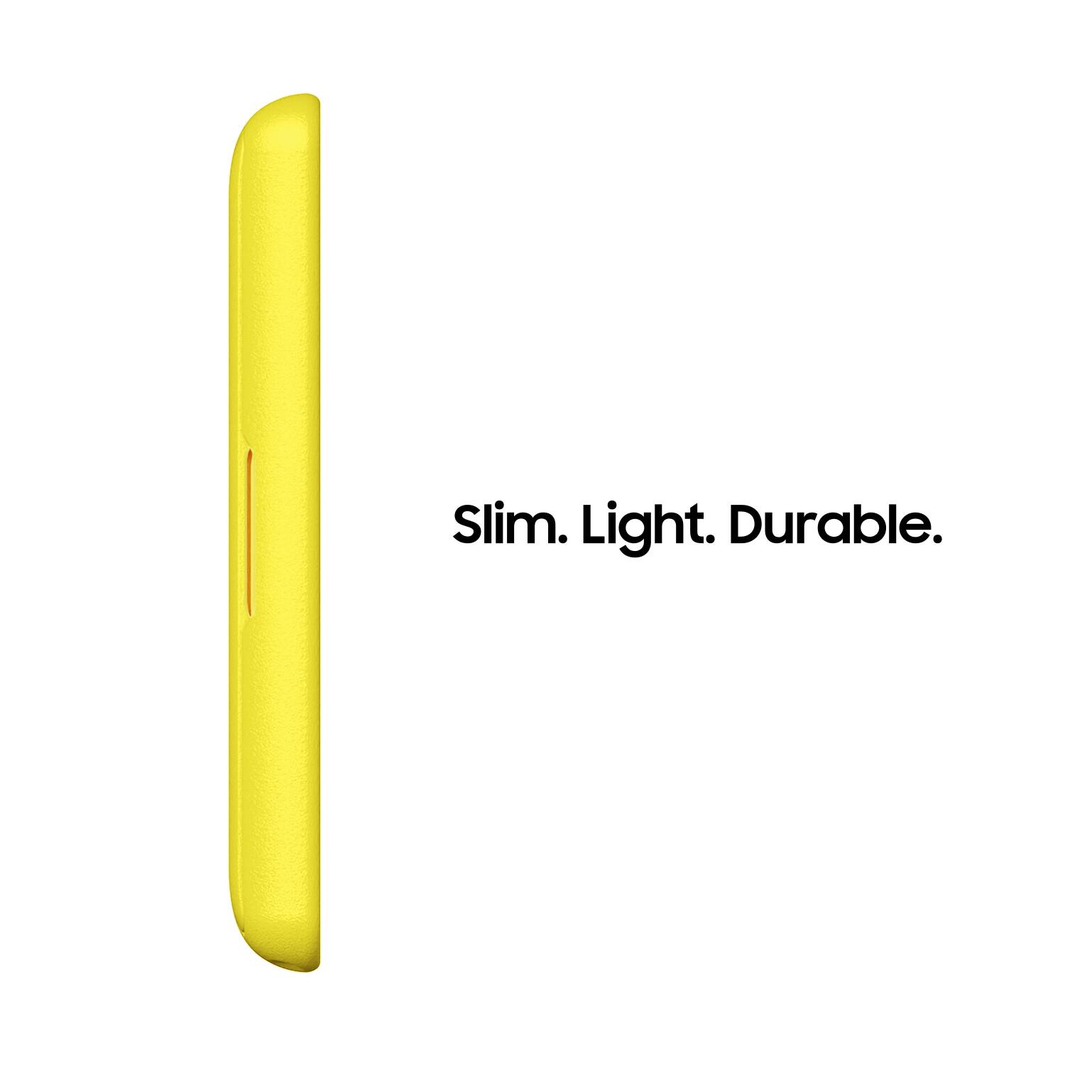 Slim, light, and durable.