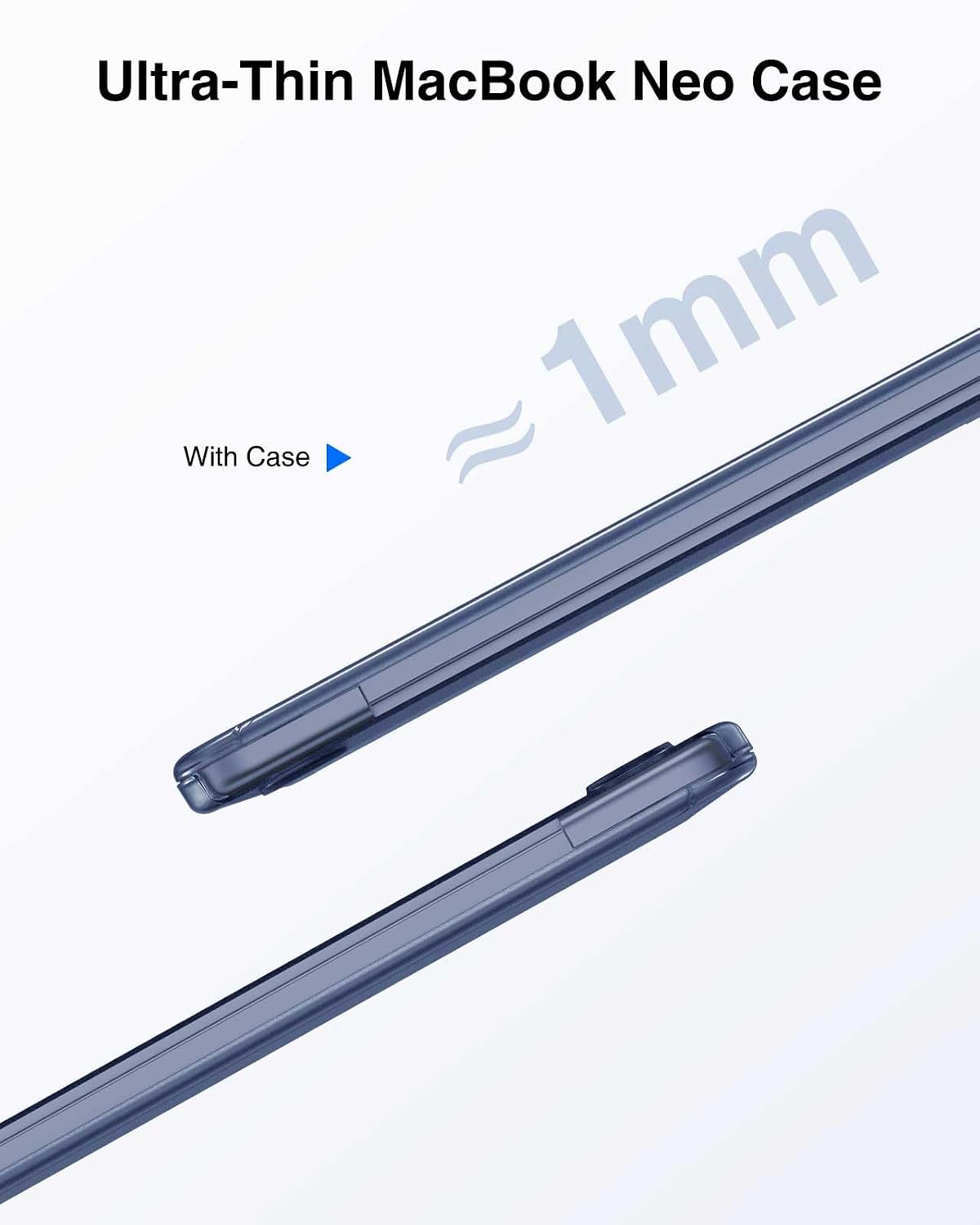 Ultra-Thin MacBook Neo Case 1mm With Case