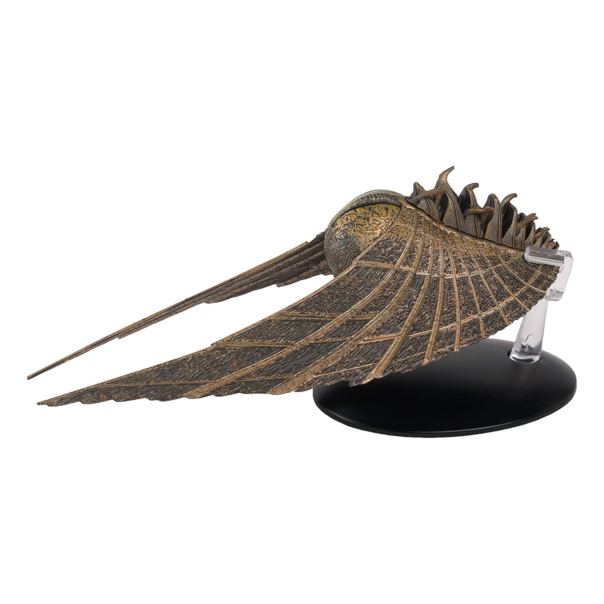 Alt View 1. Eaglemoss - Eaglemoss Star Trek Discovery Ship Replica | Klingon Obelisk - Brown.