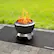 Alt View 22. Cuisinart - 19.5" Cleanburn Smokeless Fire Pit - Black.