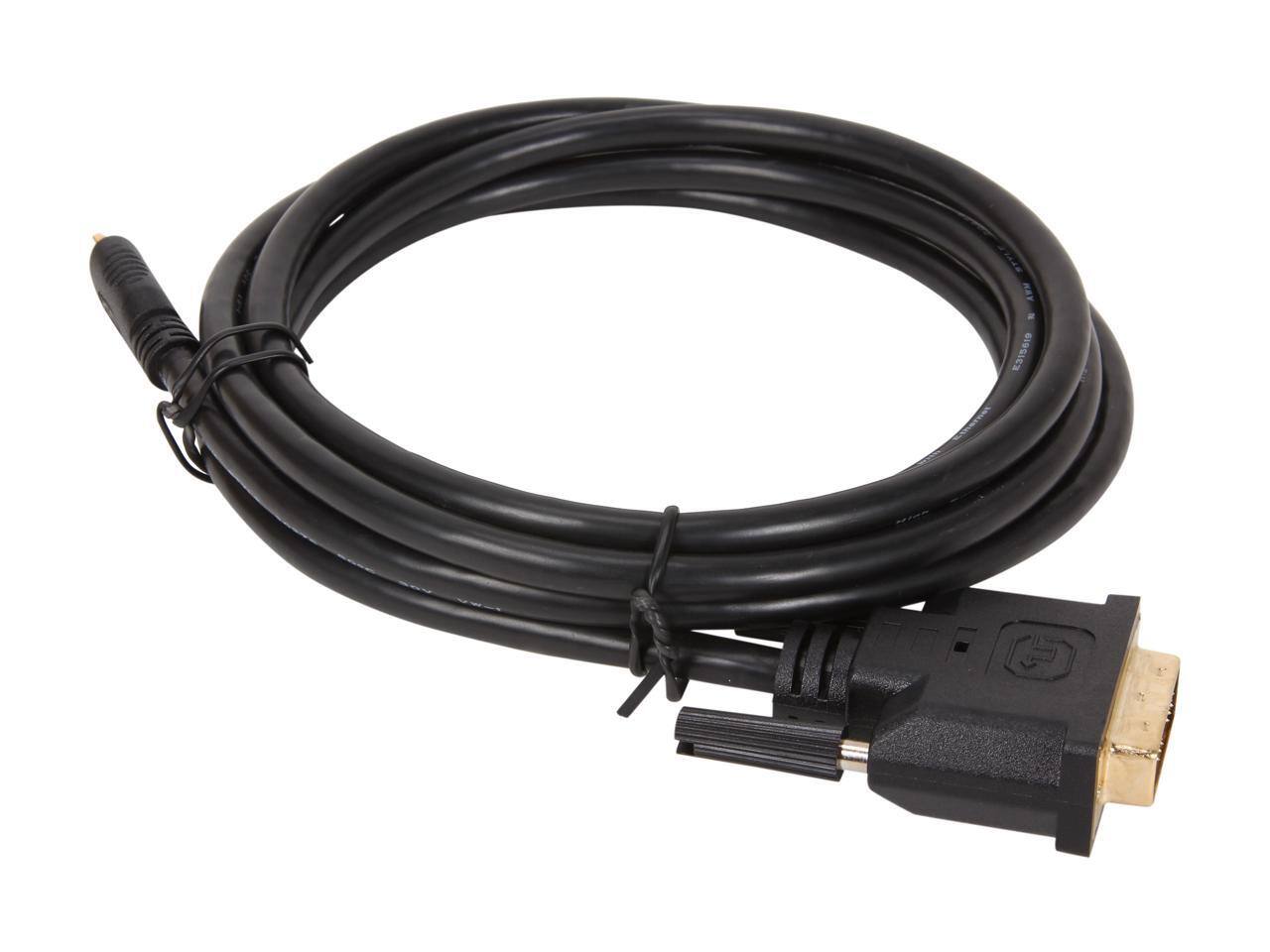 Alt View 1. StarTech.com - StarTech.com HDCDVIMM2M 6.5 ft. Black Mini HDMI (19 pin) to DVI-D (19 pin) Cable Male to Male.