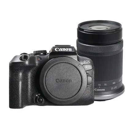 Canon EOS R10
Canon U5 55-210
AF MF