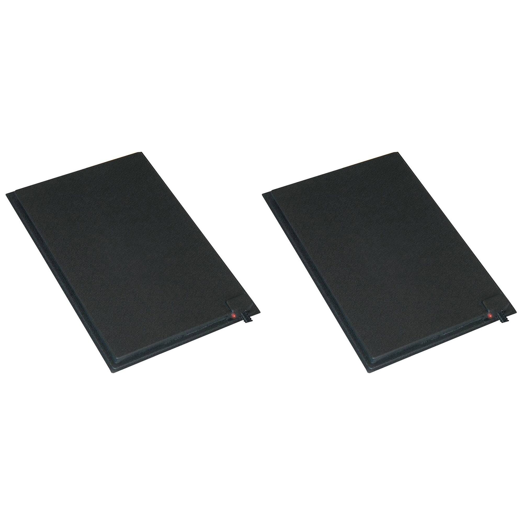 Front. Farm Innovators - Farm Innovators 19 x 13 In Heated Chicken Mat for Coops & Nesting Areas (3 Pack) - Black.