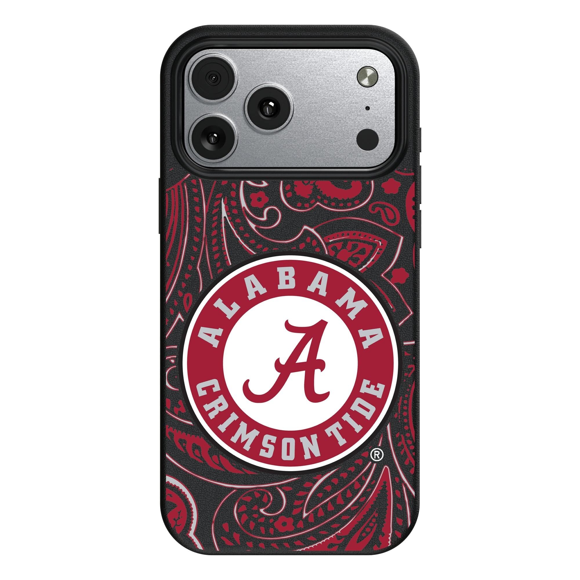 Keyscaper - NCAA - Alabama Crimson Tide Paisley iPhone Magnetic Bump Case - 17 - Black price history on PriceWatchPro