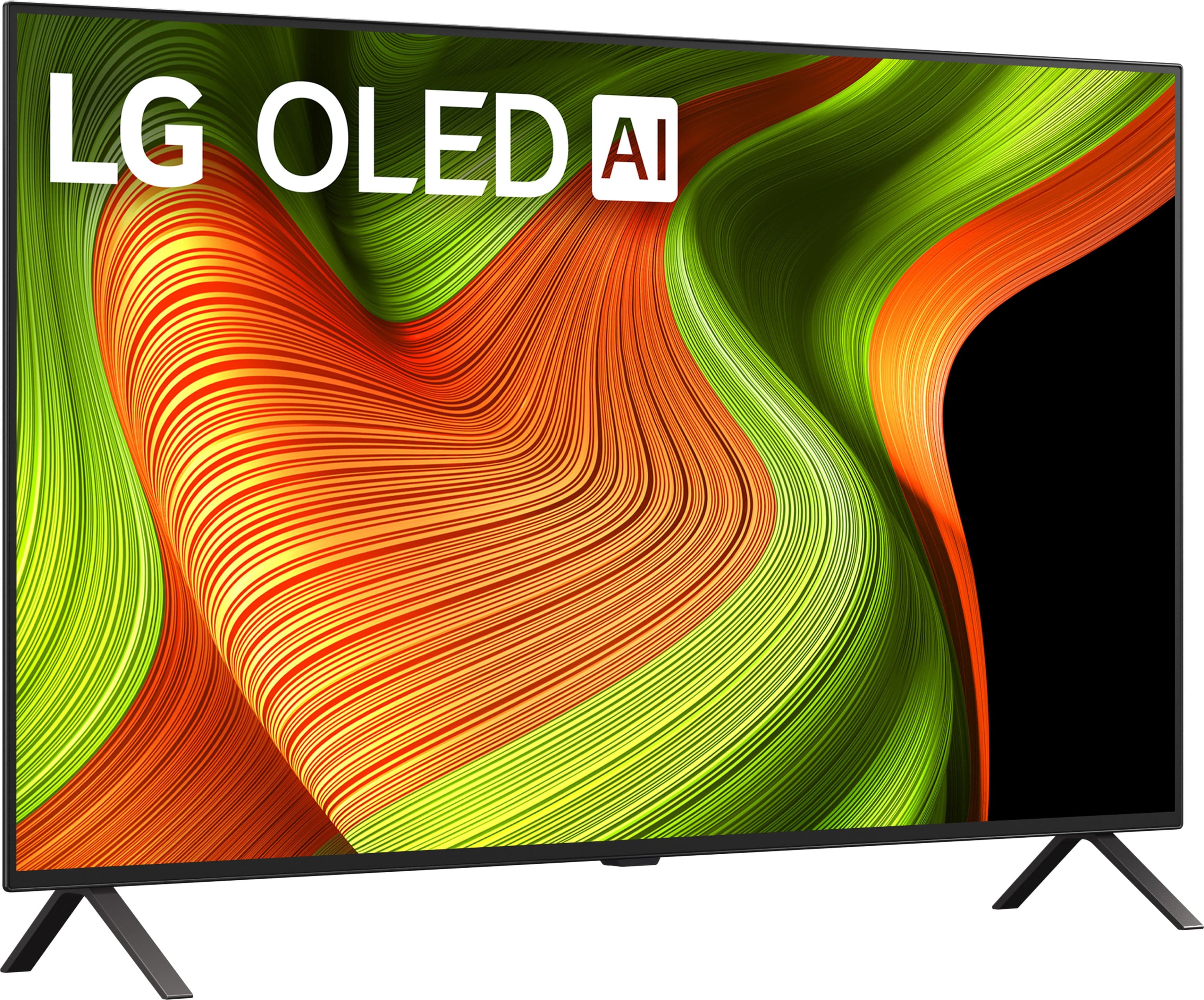 Angle. LG - 48" Class B5 Series OLED AI 4K UHD Smart webOS TV (2025).