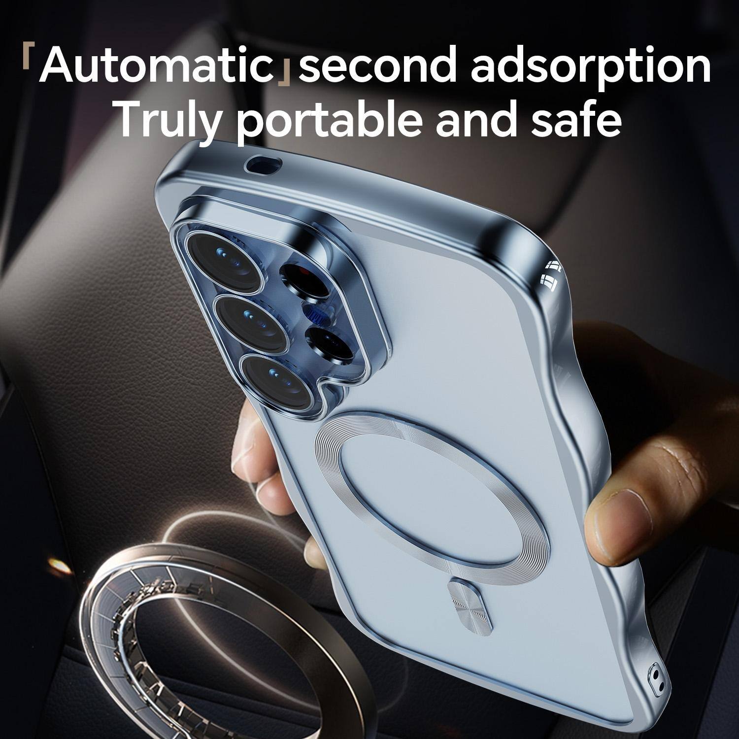"Automatic" second adsorption  
Truly portable and safe