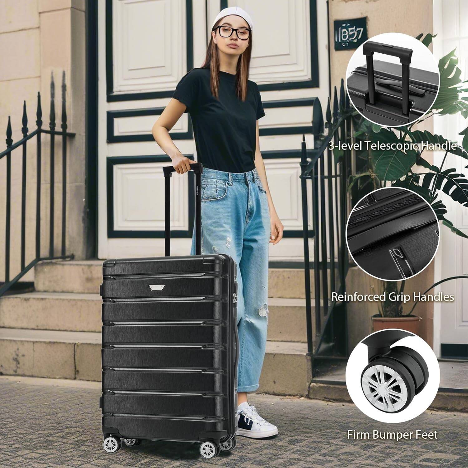 1857

3-level Telescopic Handle

Reinforced Grip Handles

Firm Bumper Feet