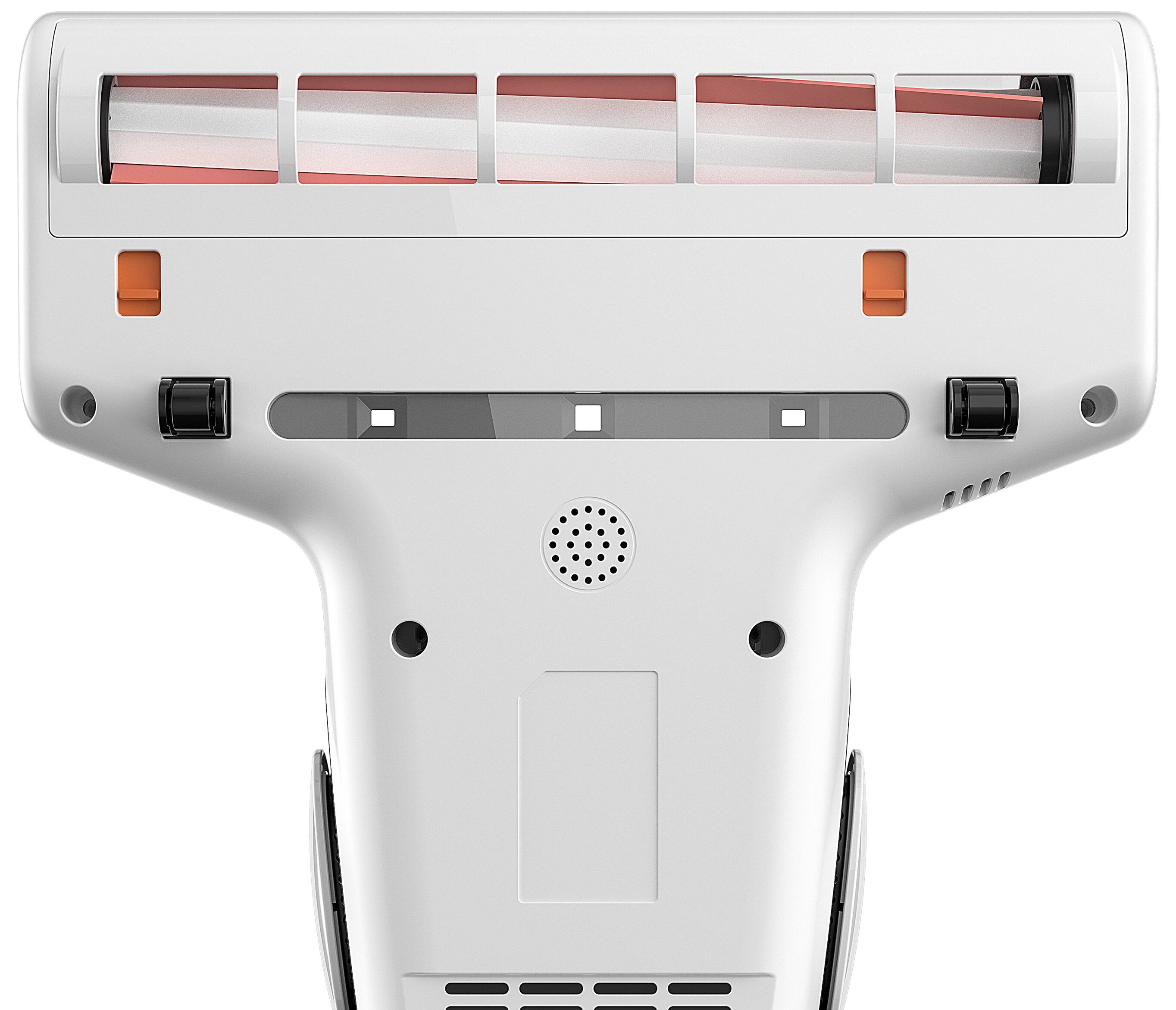 Alt View 12. JIGOO - Bed Vacuum Cleaner with Dust Sensor, 13Kpa Suction 500W Mattress Vac with UV Light & Ultrasonic for Dust & Pet Hair - White.