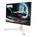 Left. BenQ - EX321UX 31.5” IPS Mini LED HDR1000 Gaming Monitor (HDMI/DP/USB-C) - white.