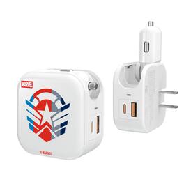 Keyscaper - Marvel Sigil 2 in 1 USB Charger - Sam Wilson Captain America