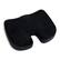Front. Mind Reader - Office Chair Cushion, Ergonomic, Orthopedic, Portable, Car Seat, Memory Foam, 18"L x 13.5"W x 2.75"H - Black.