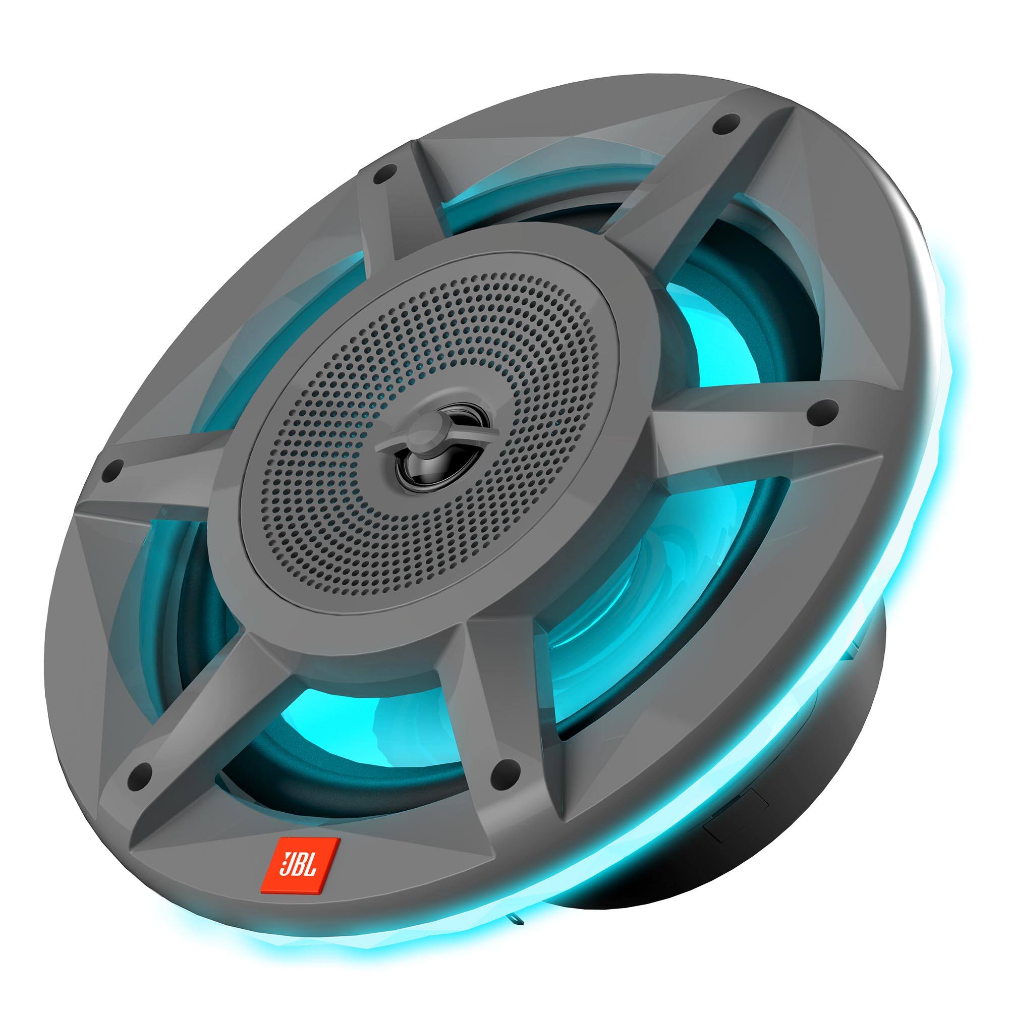 Alt View 10. JBL - JBL MARINESTADIUM82M 8" (200mm) Stadium Marine Three-Way Convertible Speakers - Pair - Black/Gray.