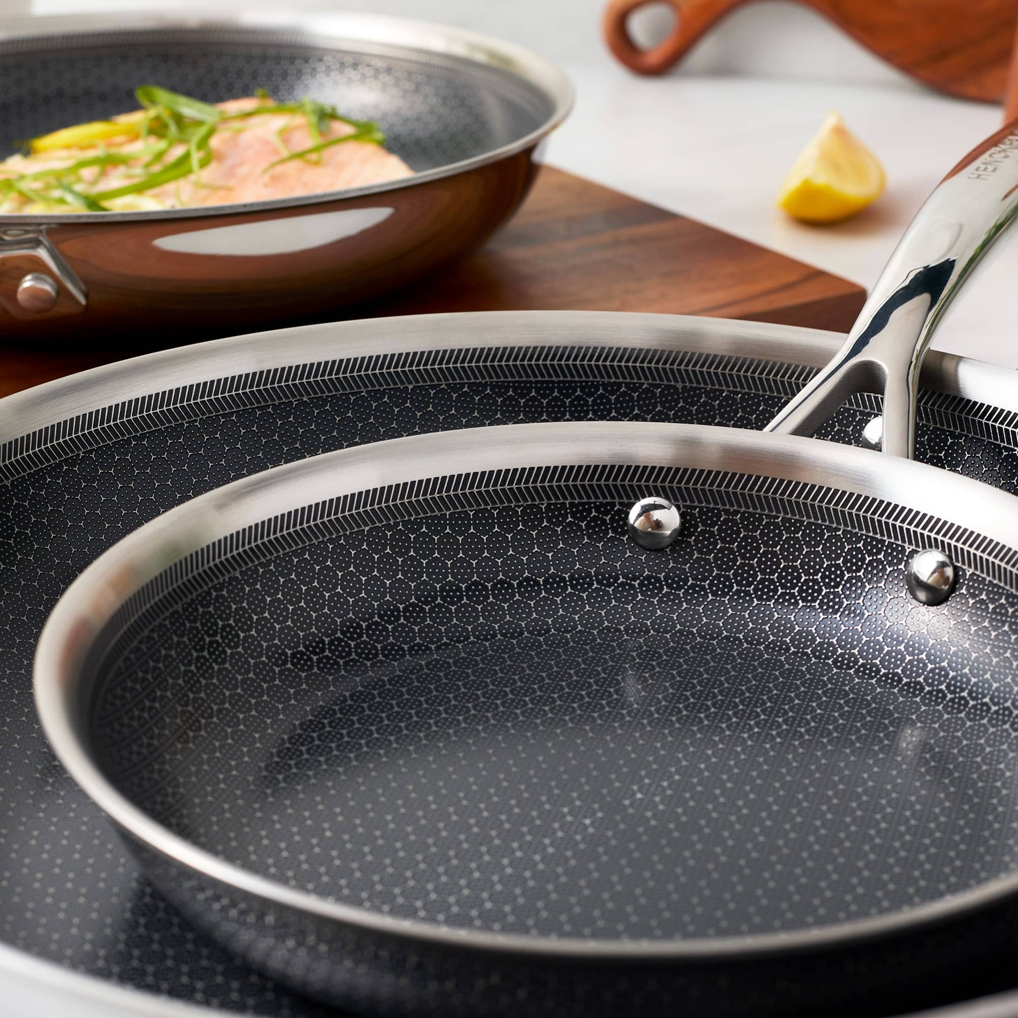 Henckels Paradigm Ceramic 2 pc Dual Performance Fry Pan Set