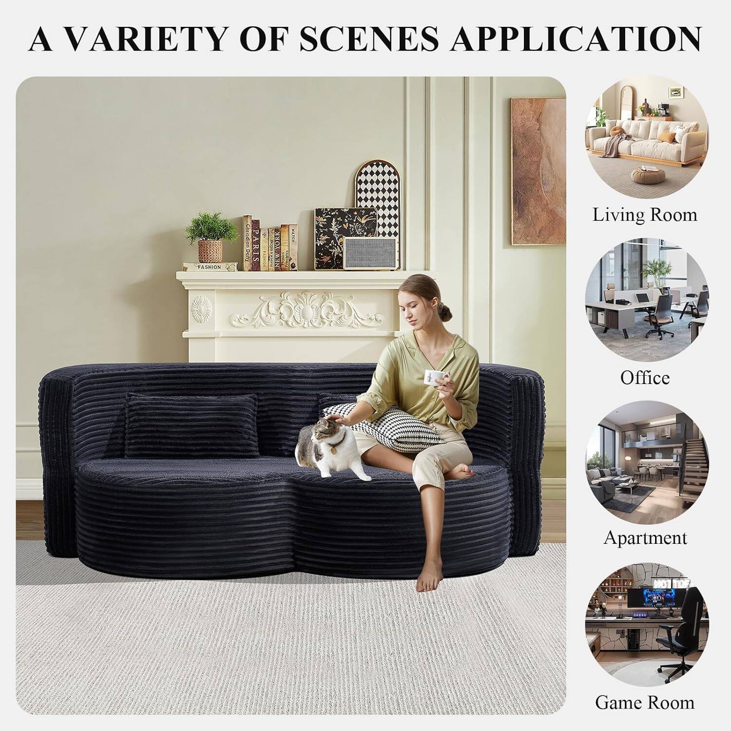A VARIETY OF SCENES APPLICATION

Living Room  
Office  
Apartment  
Game Room