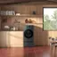 Alt View 13. Samsung - Bespoke AI All-in-One Washer/Dryer Laundry Pedestal with Storage Drawer - Dark Steel.