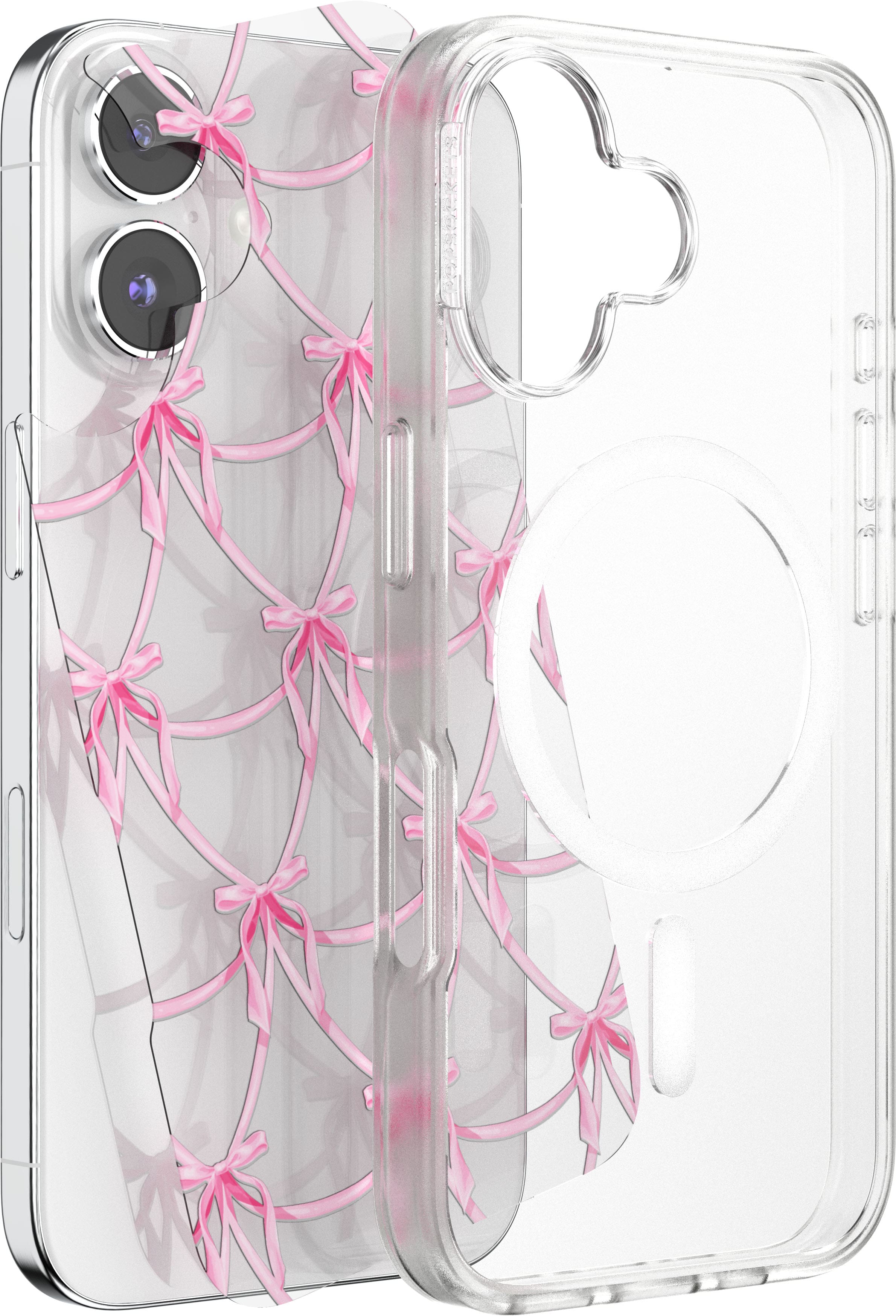 Alt View 2. PopSockets - Looks iPhone 16 Swappable Graphic Case Inserts (3 per pack) - compatible w/ PopSockets PopCase only - Multi Bundle.