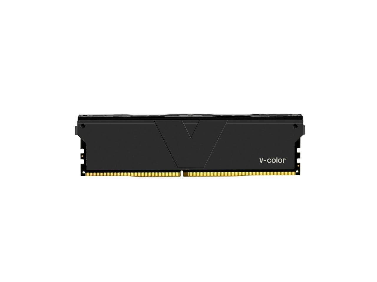 V-color - DDR4 16GB 3200MT/s CL22 1.2V U-DIMM Desktop Memory (TD416G32D822DSPKKS) - Black