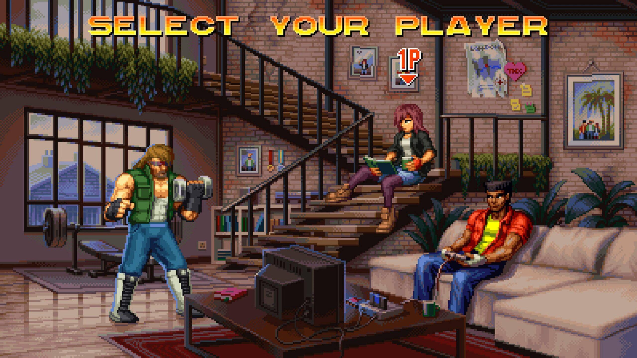 SELECT YOUR PLAYER  
1P