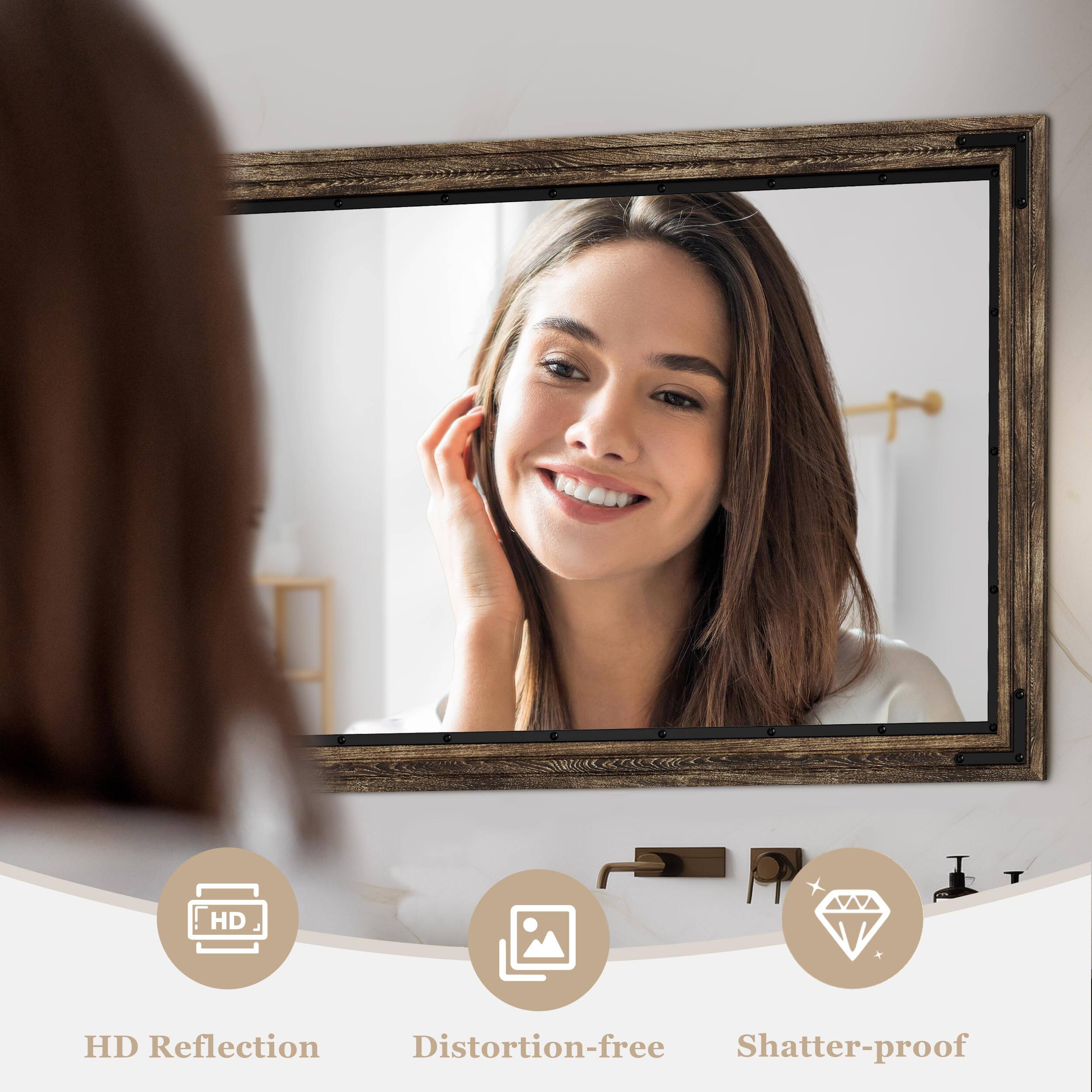 HD Reflection  
Distortion-free  
Shatter-proof