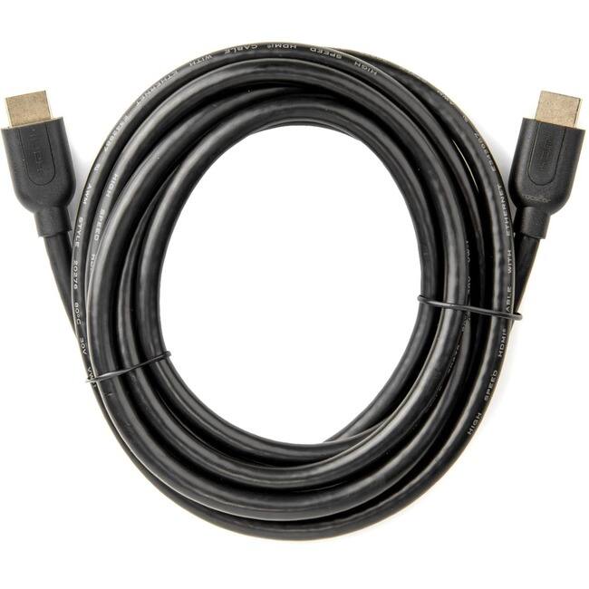 Rocstor - Premium High Speed HDMI Cable with Ethernet. - For Digital Video, Monitor, TV, & Projectors with Audio HDMI - Black