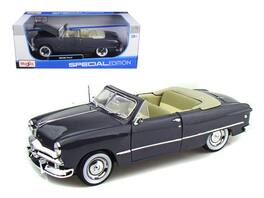 1949 Ford Convertible 1/18 Diecast Model Car by Maisto - Gray