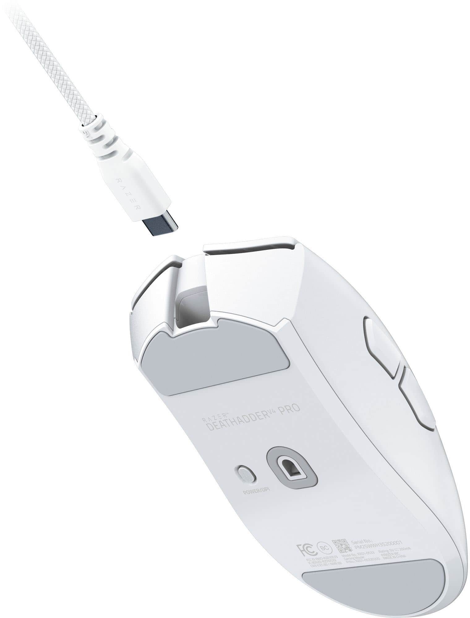 RAZER DEATHADDER PRO, POWER/DPI, Serial No: C 33 PM25WWWH35200001, Model No: 200 FC E a0 A - CHE/8