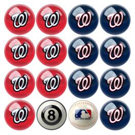 Imperial - Washington Nationals Billiard Ball Set - Multicolor