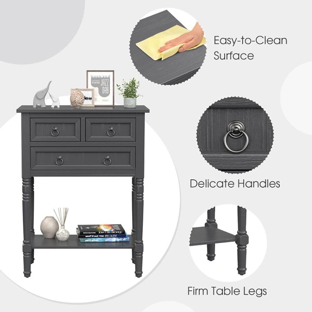 Easy-to-Clean Surface  
Delicate Handles  
Firm Table Legs