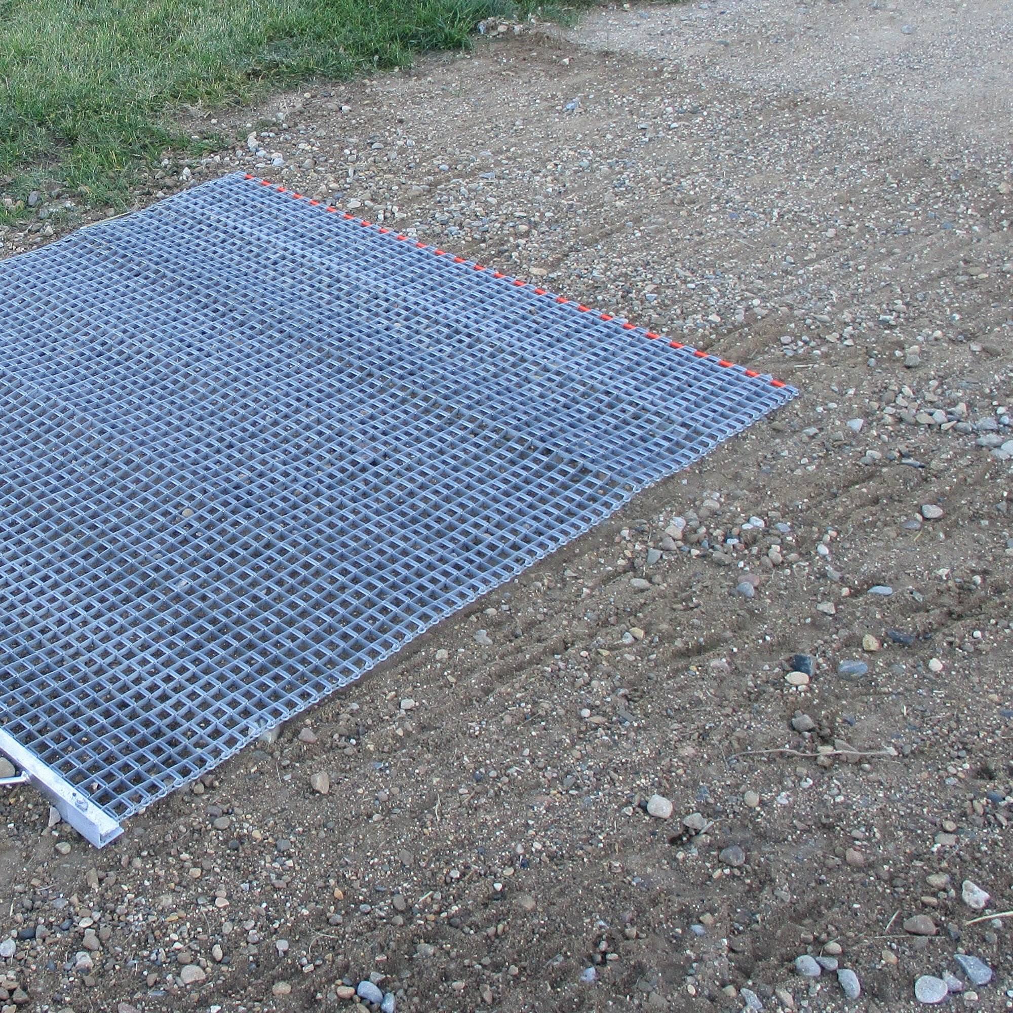 Alt View 4. Yard Tuff - Yard Tuff YTF-68TBDM ATV/UTV 6' x 8' Zinc Plated Field Surface Leveling Drag Mat.