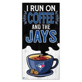Fan Creations - Toronto Blue Jays 6" x 12" Coffee Wall Art - Multicolor
