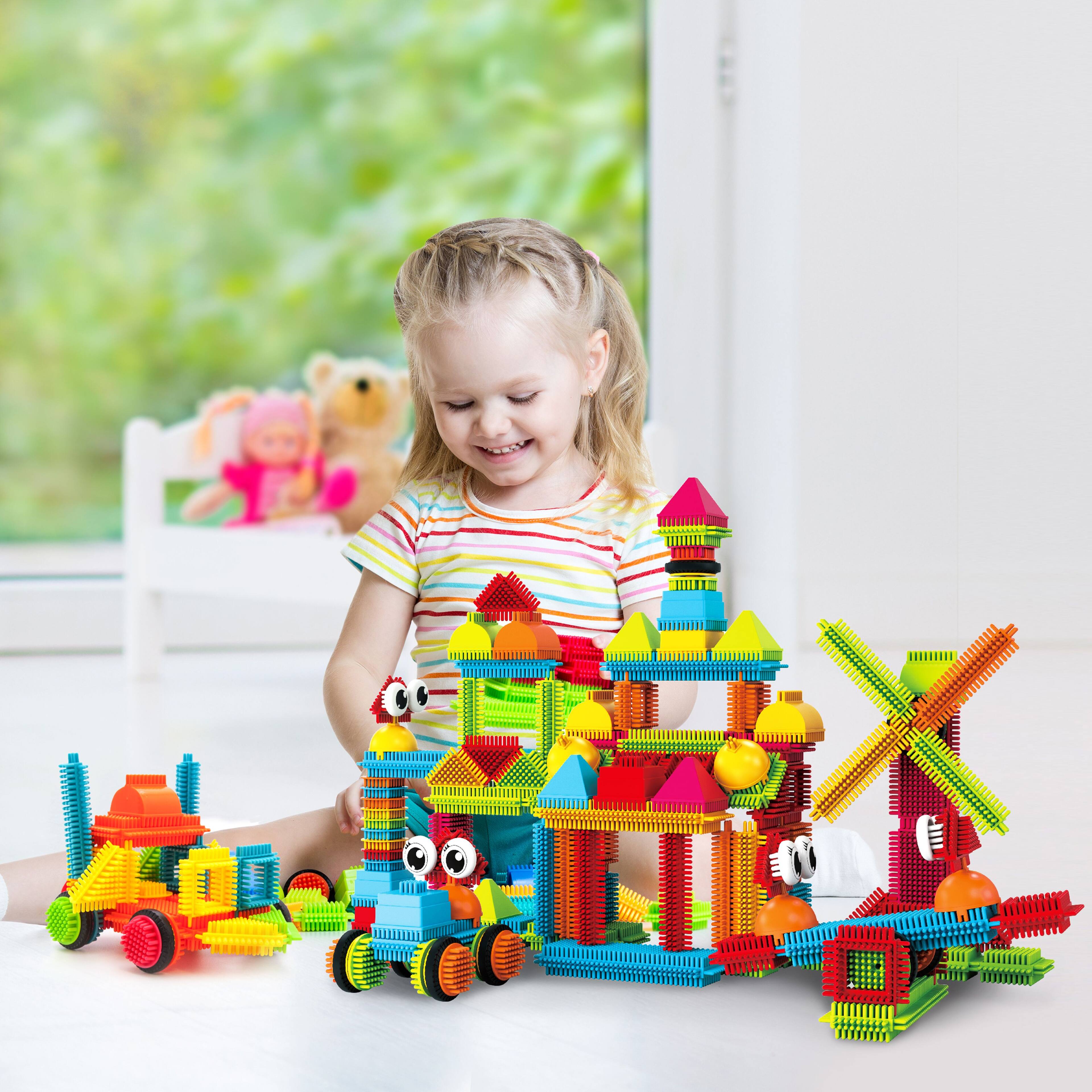 PicassoTiles PICASSO TILES Building Blocks Set for Kids, 120PCS