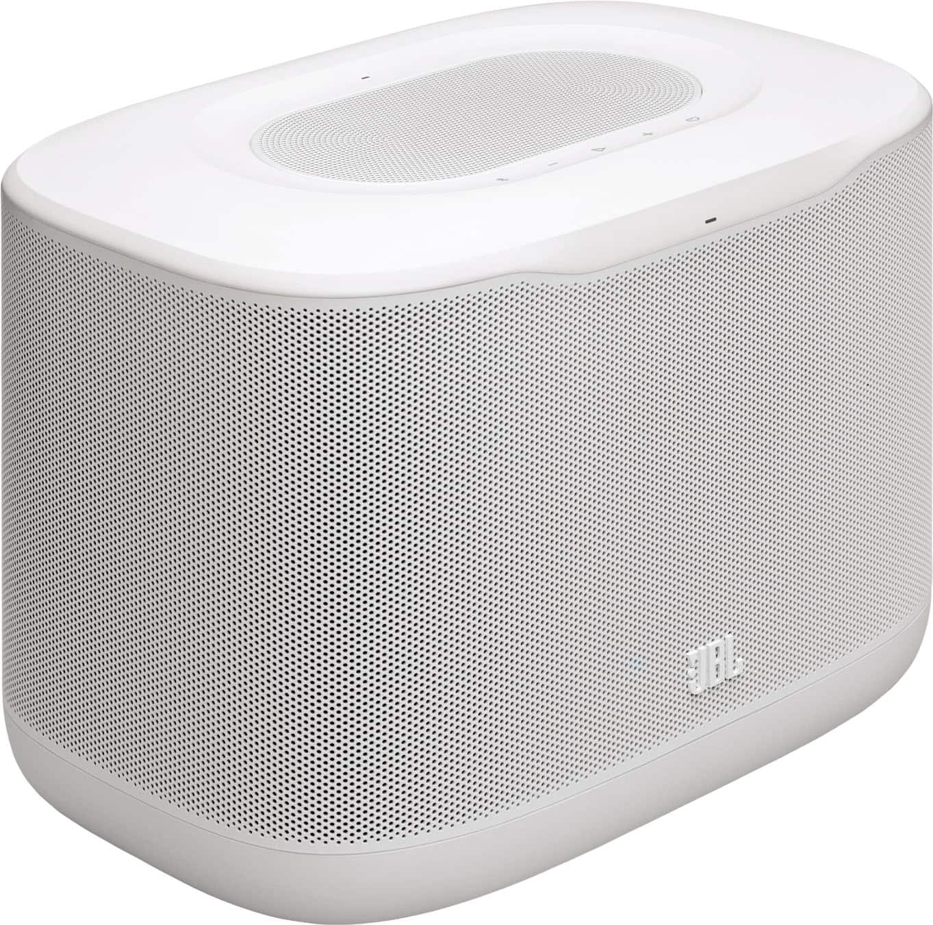 JBL - 3D Room-Filling Wi-Fi home speaker with Dolby Atmos® and easy whole-home listening - White