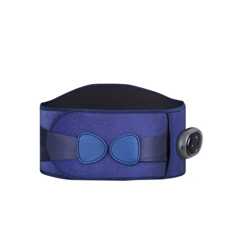 Alt View 2. Cluzine - Adjustable Heated Lumbar Support Belt Electric Back Waist Massager.