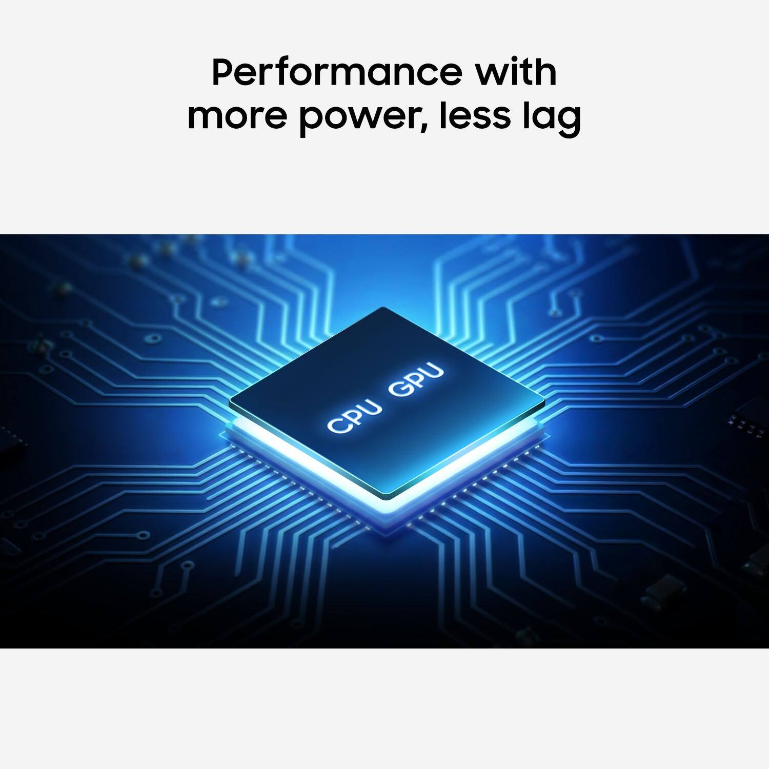 Performance with more power, less lag GPU CPU