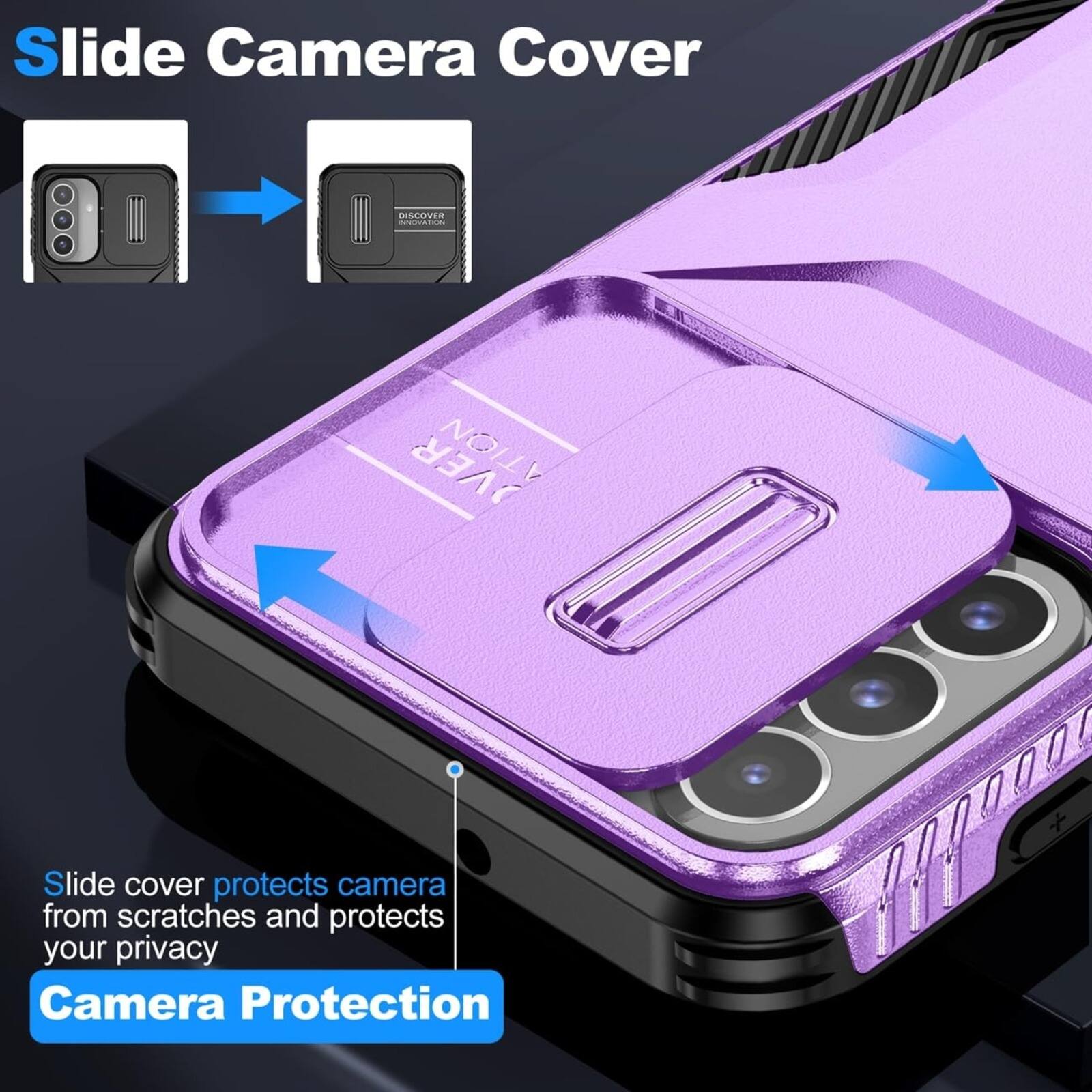 Slide Camera Cover

DISCOVER INNOVATION

Slide cover protects camera from scratches and protects your privacy

Camera Protection