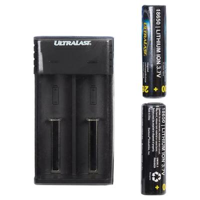 Ultralast UL1865K-26 Lithium Ion Charger/Batteries Combo Kit Ultralast UL1865K-26 Lithium Ion Charger/Batteries Combo Kit