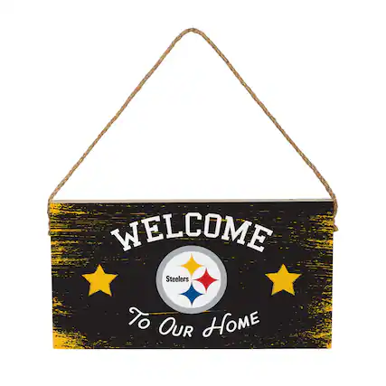 WELCOME
Steelers
To Our Home