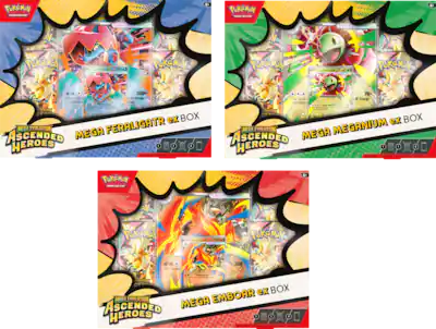 Pokmon Trading Card Game: Mega Evolution Ascended Heroes ex Box Styles May Vary 10-10313-126 - Best Buy Pokmon Trading Card Game: Mega Evolution Ascended Heroes ex Box Styles May Vary 10-10313-126 - Best Buy