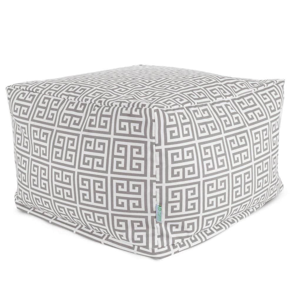 Majestic Home - Ottoman Pouf Towers - Gray