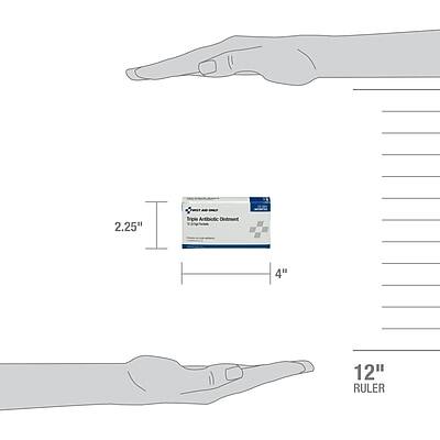 2.25" Triple Antibiotic 4" 12" RULER