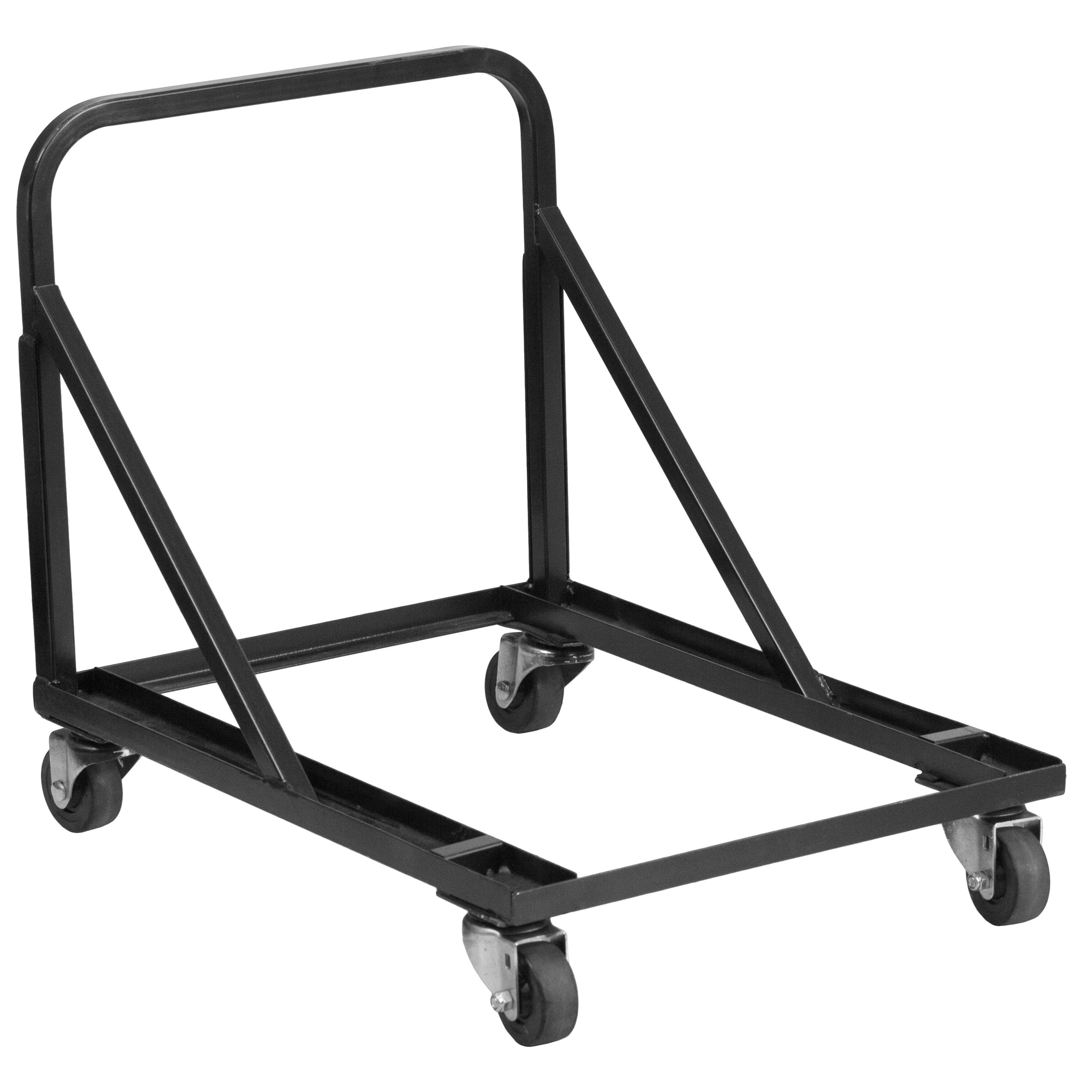 Emma + Oliver - Band/Music Stack Chair Dolly - Black price history on PriceWatchPro