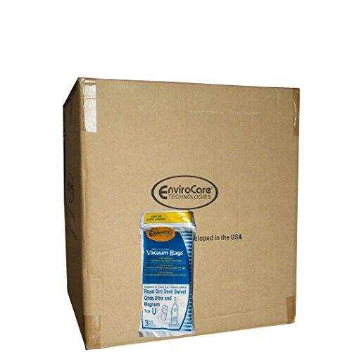 EnviroCare TECHNOLOGIES  
Developed in the USA  
Vacuum Bags  
Royal Dirt Devil Salvel GideUtt Uttra and Magnum Yo U  
33 3